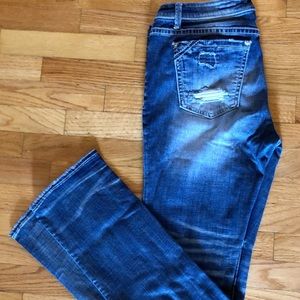 Buckle Black straight leg jeans size 32